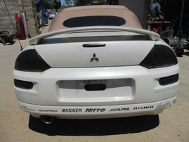 2003 MITSUBISHI ECLIPSE GS SPYDER WHITE 2.4L AT 163762